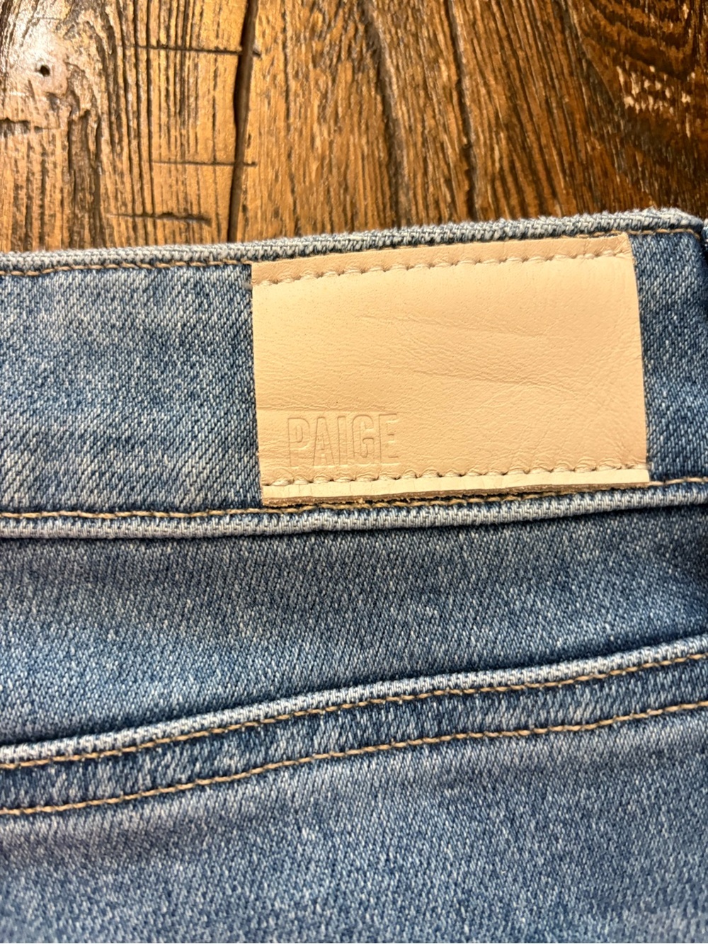 Paige Anessa Wide Leg Jeans Women 31 Blue NEW High Waist Ankle Vino Vibes NWT - Picture 9 of 13
